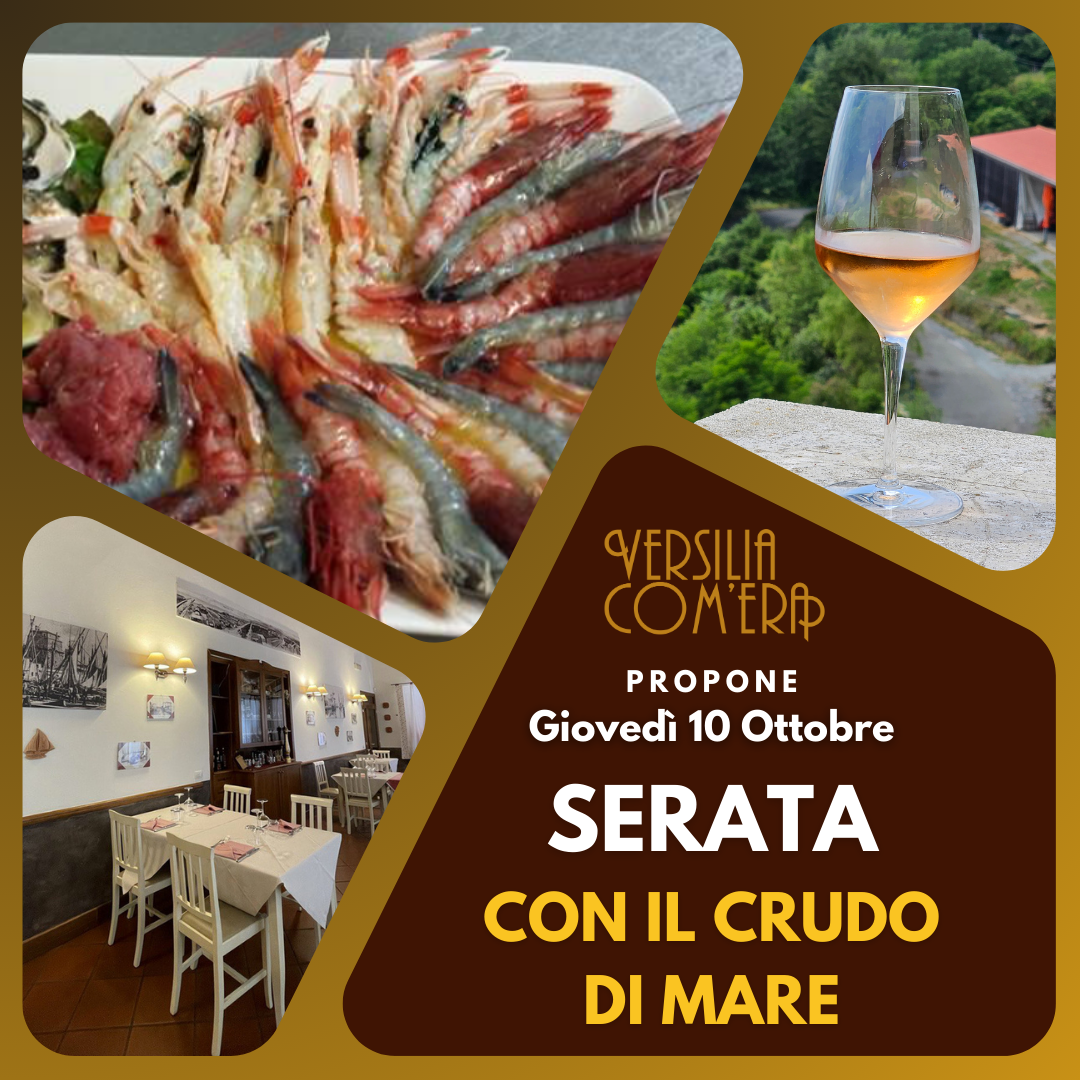 Serata con il Crudo di Mare